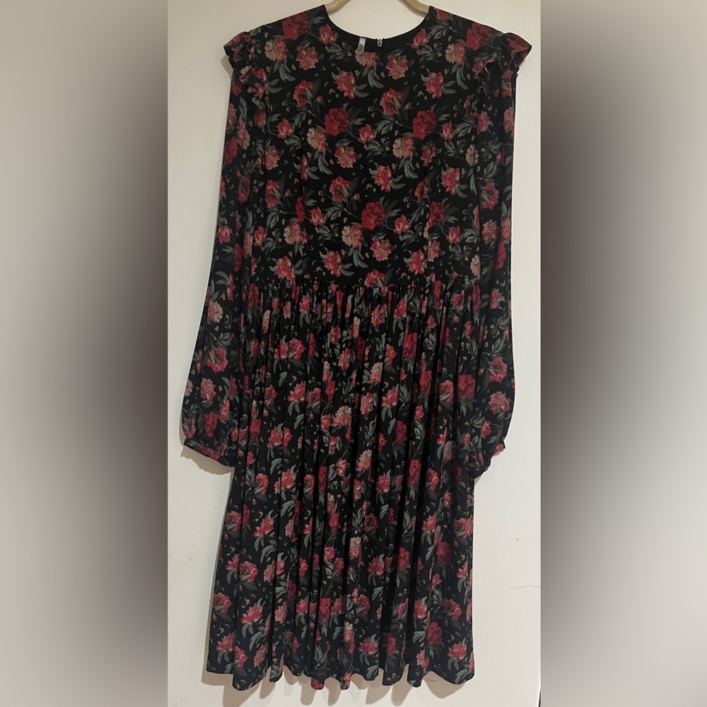 Women’s Floral Long Sleeve Dress